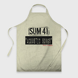 Фартук Sum 41 - The Acoustics Full Album