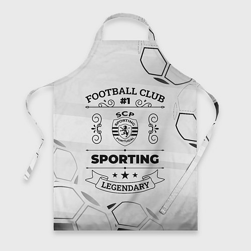 Фартук Sporting Football Club Number 1 Legendary / 3D-принт – фото 1