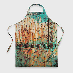 Фартук кулинарный Искусство коррозии металла Rust, цвет: 3D-принт