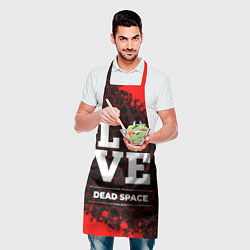 Фартук кулинарный Dead Space Love Классика, цвет: 3D-принт — фото 2