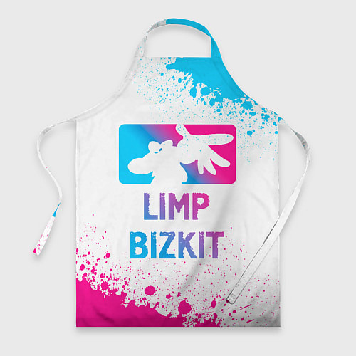 Фартук Limp Bizkit Neon Gradient / 3D-принт – фото 1