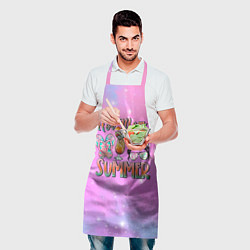 Фартук кулинарный Hot mom Summer, цвет: 3D-принт — фото 2