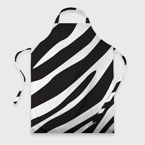 Фартук Анималистичный рисунок зебра / 3D-принт – фото 1