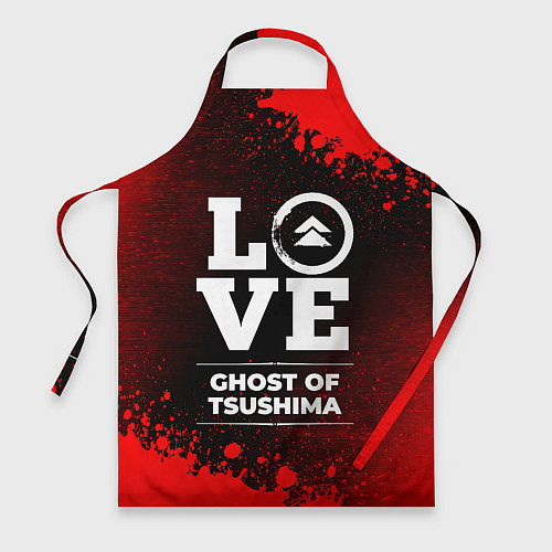 Фартук Ghost of Tsushima Love Классика / 3D-принт – фото 1