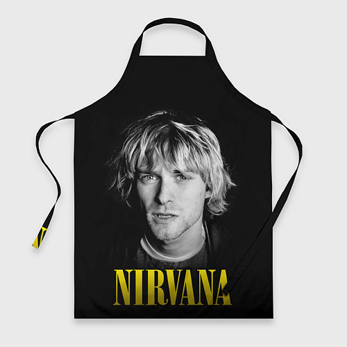 Фартук Nirvana - Kurt Donald Cobain / 3D-принт – фото 1