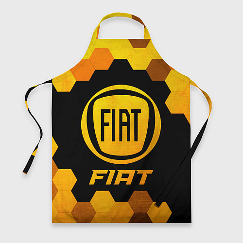 Фартук Fiat - Gold Gradient / 3D-принт – фото 1