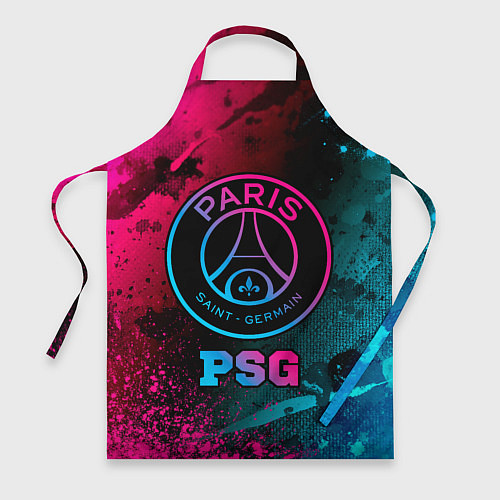 Фартук PSG - neon gradient / 3D-принт – фото 1