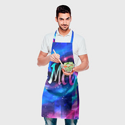 Фартук кулинарный Maneskin неоновый космос, цвет: 3D-принт — фото 2