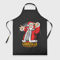 Фартук кулинарный DJ Santa and DJ BEARD, цвет: 3D-принт
