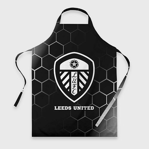 Фартук Leeds United sport на темном фоне / 3D-принт – фото 1