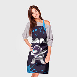 Фартук кулинарный Валя космонавт даб, цвет: 3D-принт — фото 2