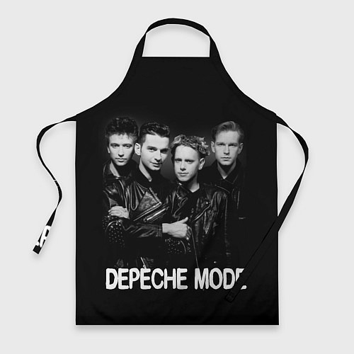 Фартук Depeche Mode - black & white portrait / 3D-принт – фото 1