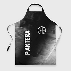 Фартук кулинарный Pantera glitch на темном фоне: символ и надпись ве, цвет: 3D-принт