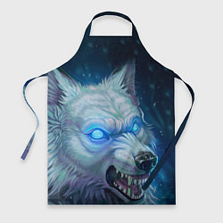 Фартук кулинарный Ледяной волк, цвет: 3D-принт