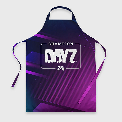 Фартук DayZ gaming champion: рамка с лого и джойстиком на / 3D-принт – фото 1