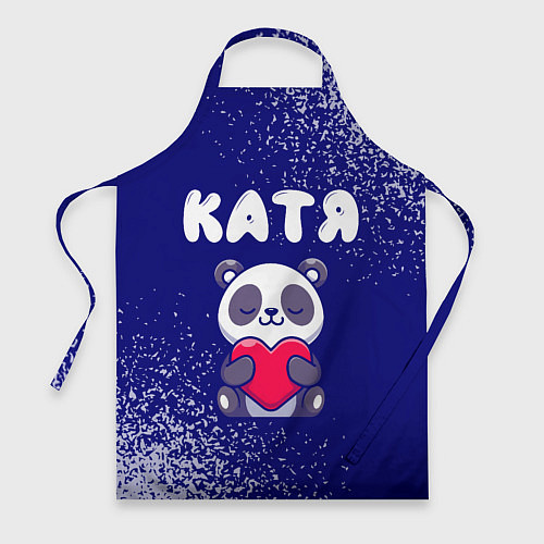 Фартук Катя панда с сердечком / 3D-принт – фото 1