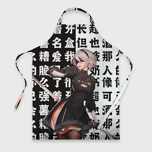 Фартук 2B с катаной Nier Automata / 3D-принт – фото 1