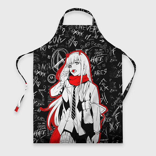 Фартук Zero two с чупачупсом - любимый во франксе / 3D-принт – фото 1