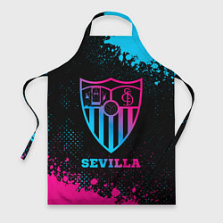 Фартук кулинарный Sevilla - neon gradient, цвет: 3D-принт