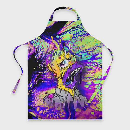 Фартук Гомер Симпсон - стилизация - экспрессия / 3D-принт – фото 1