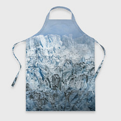 Фартук кулинарный Ледяные горы со снегом, цвет: 3D-принт