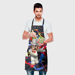 Фартук кулинарный Super Mario Odyssey - Nintendo - видеоигра, цвет: 3D-принт — фото 2