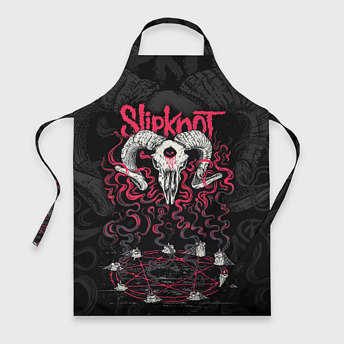 Фартук Slipknot - goat skull / 3D-принт – фото 1