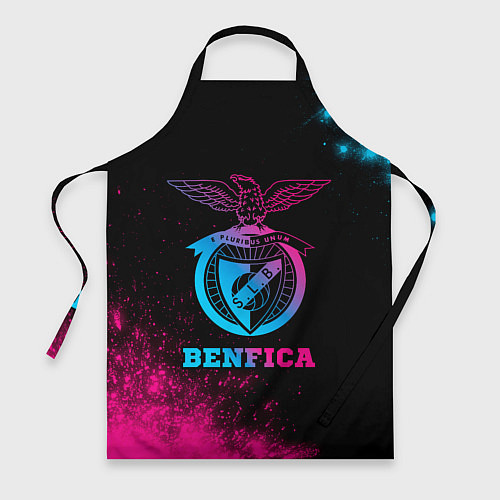 Фартук Benfica - neon gradient / 3D-принт – фото 1