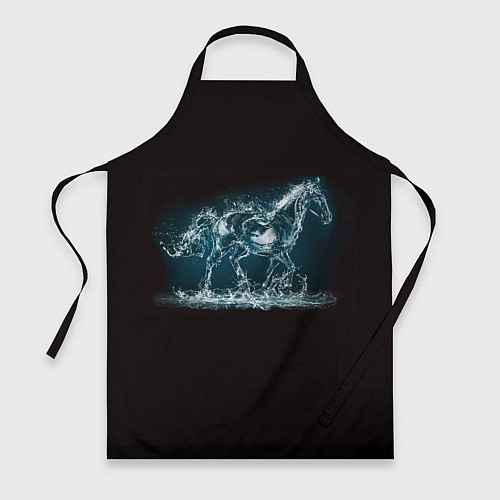 Фартук Лошадь из водяных капель / 3D-принт – фото 1