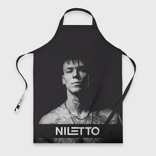 Фартук Данил Прытков черно-белая фотография / 3D-принт – фото 1