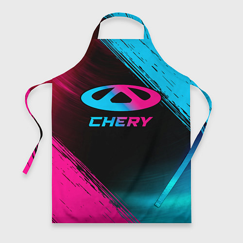 Фартук Chery - neon gradient / 3D-принт – фото 1