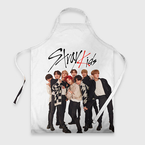 Фартук Stray Kids white background / 3D-принт – фото 1