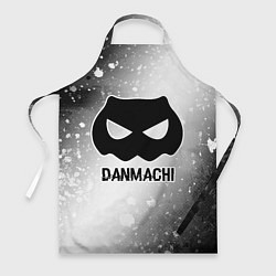 Фартук кулинарный DanMachi glitch на светлом фоне, цвет: 3D-принт