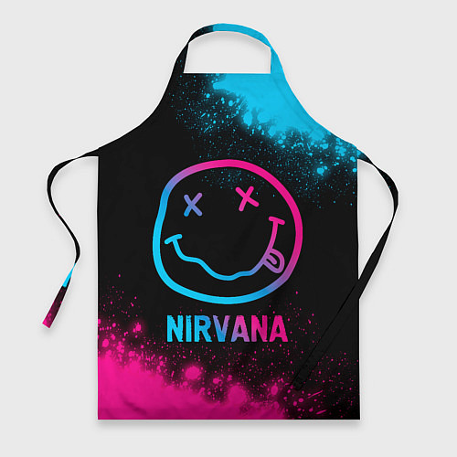 Фартук Nirvana - neon gradient / 3D-принт – фото 1