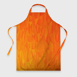 Фартук кулинарный Абстрактно-огненный узор, цвет: 3D-принт