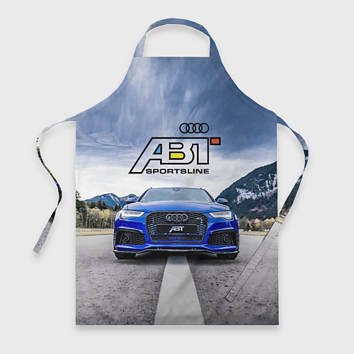 Фартук Audi ABT - sportsline на трассе / 3D-принт – фото 1