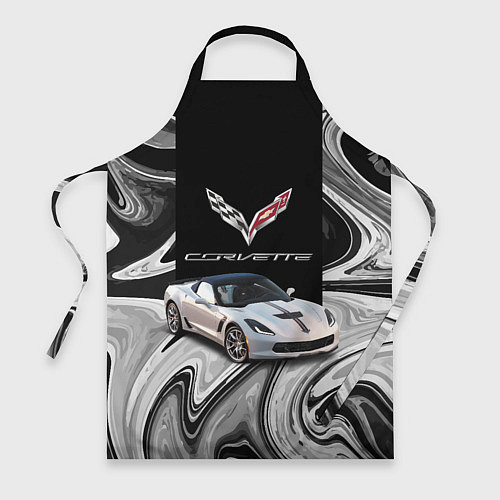 Фартук Chevrolet Corvette - Motorsport - Racing team / 3D-принт – фото 1