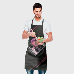 Фартук кулинарный Дори в ромбике, цвет: 3D-принт — фото 2