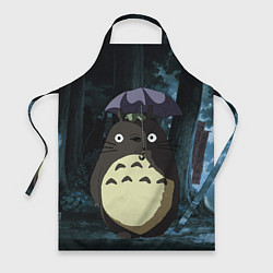 Фартук кулинарный Totoro in rain forest, цвет: 3D-принт