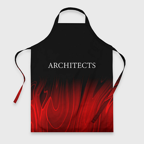Фартук Architects red plasma / 3D-принт – фото 1