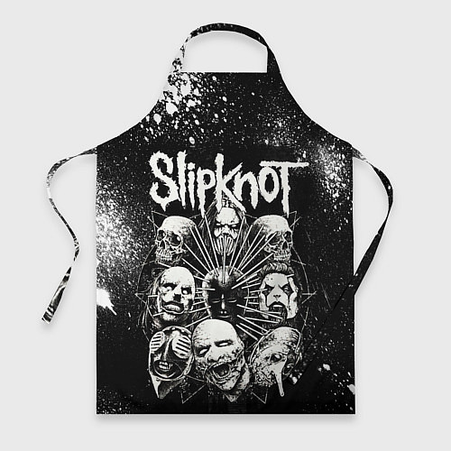 Фартук Slipknot Black / 3D-принт – фото 1