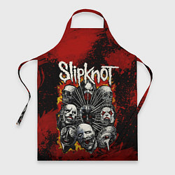 Фартук кулинарный Slipknot rock, цвет: 3D-принт