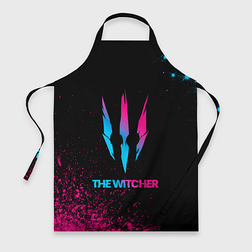 Фартук The Witcher - neon gradient / 3D-принт – фото 1