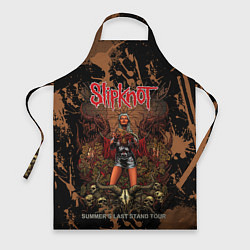 Фартук кулинарный Slipknot satan girl, цвет: 3D-принт