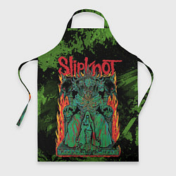 Фартук Slipknot green satan