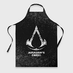 Фартук Assassins Creed с потертостями на темном фоне