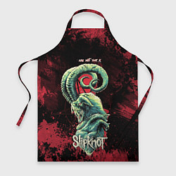 Фартук кулинарный Slipknot - козел, цвет: 3D-принт