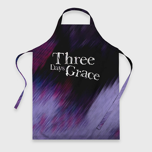 Фартук Three Days Grace lilac / 3D-принт – фото 1