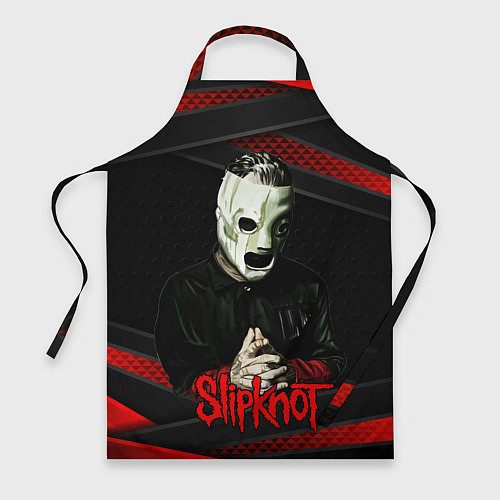 Фартук Slipknot black & red / 3D-принт – фото 1