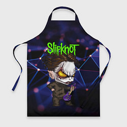 Фартук кулинарный Slipknot dark blue, цвет: 3D-принт